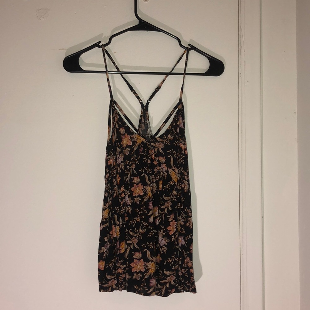 American Eagle Loose Floral Tank
